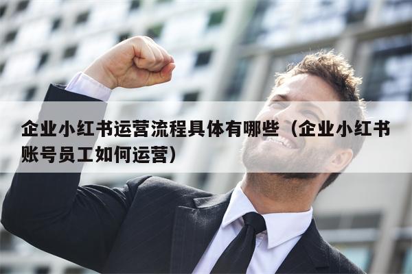 企业小红书运营流程具体有哪些（企业小红书账号员工如何运营）