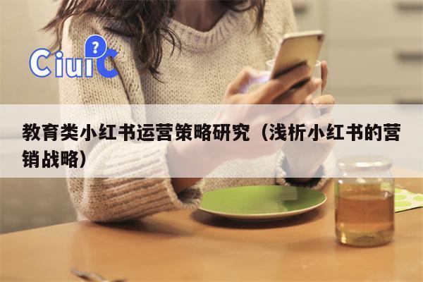 教育类小红书运营策略研究（浅析小红书的营销战略）