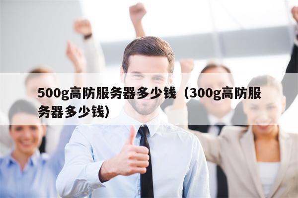 500g高防服务器多少钱（300g高防服务器多少钱）