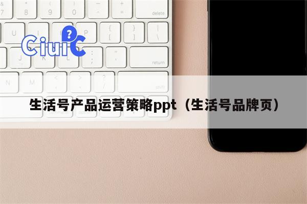 生活号产品运营策略ppt（生活号品牌页）