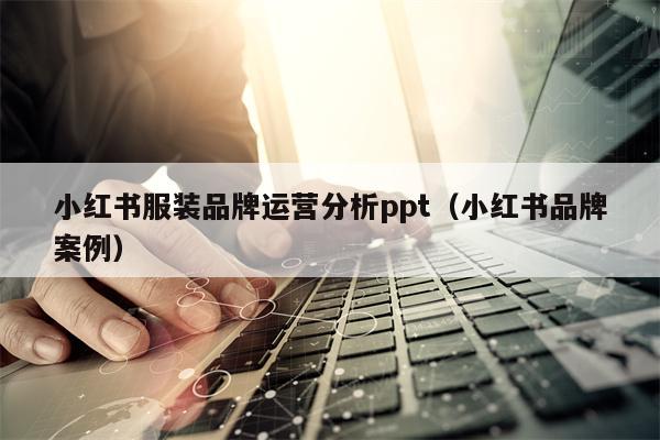 小红书服装品牌运营分析ppt（小红书品牌案例）