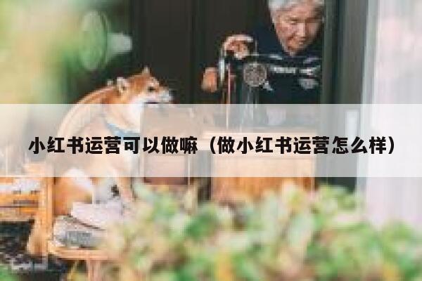 小红书运营可以做嘛（做小红书运营怎么样）