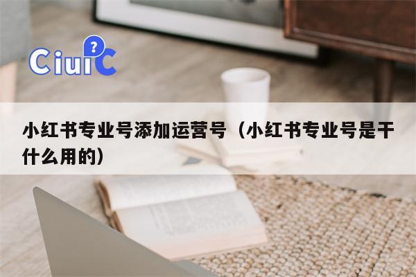 小红书专业号添加运营号（小红书专业号是干什么用的）