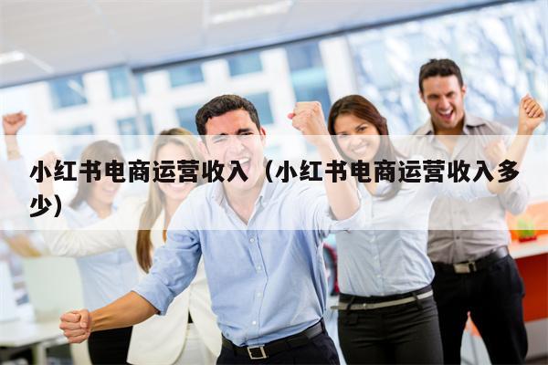 小红书电商运营收入（小红书电商运营收入多少）