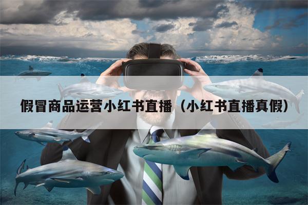 假冒商品运营小红书直播（小红书直播真假）