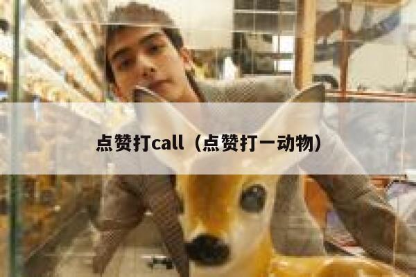 点赞打call（点赞打一动物）
