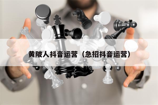 黄陂人抖音运营（急招抖音运营）