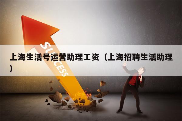 上海生活号运营助理工资（上海招聘生活助理）