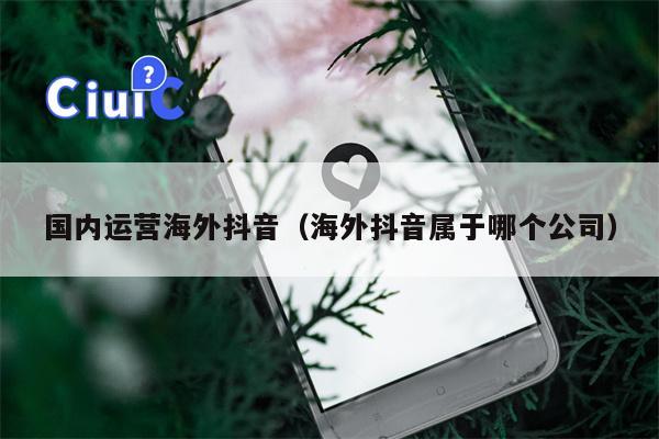 国内运营海外抖音（海外抖音属于哪个公司）