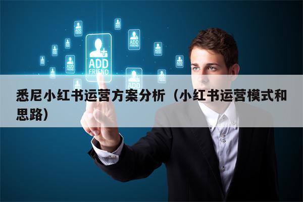 悉尼小红书运营方案分析（小红书运营模式和思路）