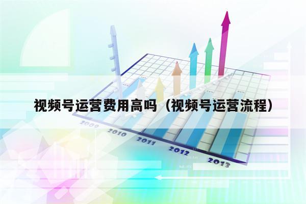 视频号运营费用高吗（视频号运营流程）