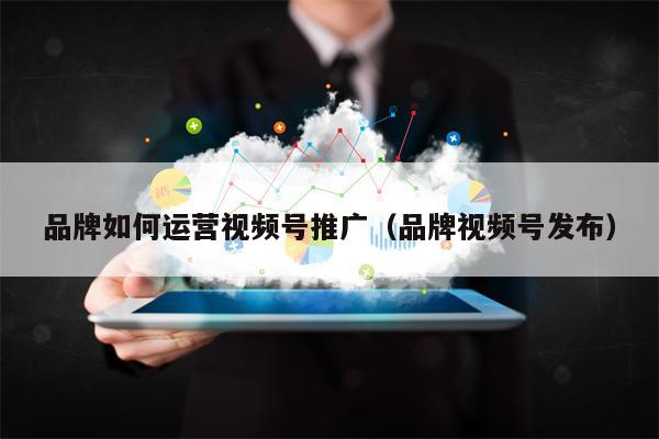 品牌如何运营视频号推广（品牌视频号发布）