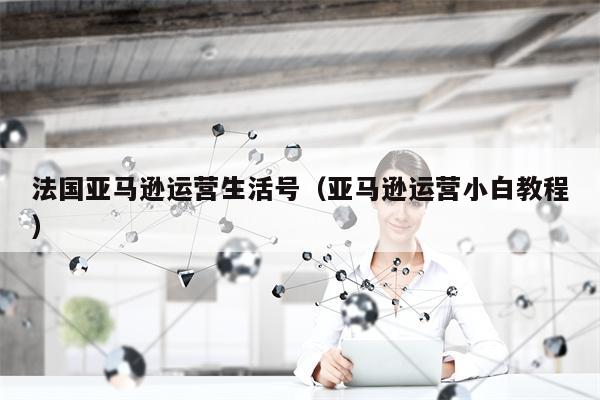法国亚马逊运营生活号（亚马逊运营小白教程）