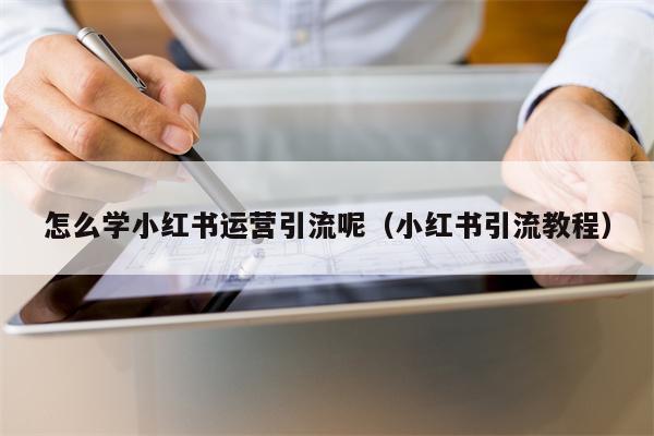 怎么学小红书运营引流呢（小红书引流教程）