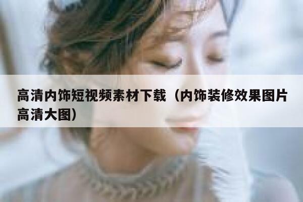 高清内饰短视频素材下载（内饰装修效果图片高清大图）