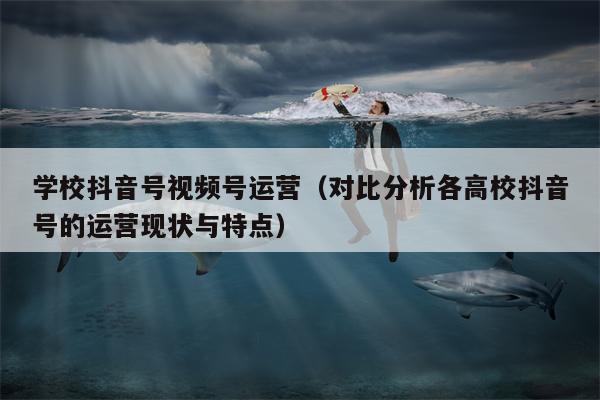 学校抖音号视频号运营（对比分析各高校抖音号的运营现状与特点）