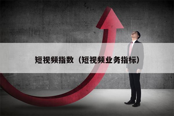 短视频指数（短视频业务指标）