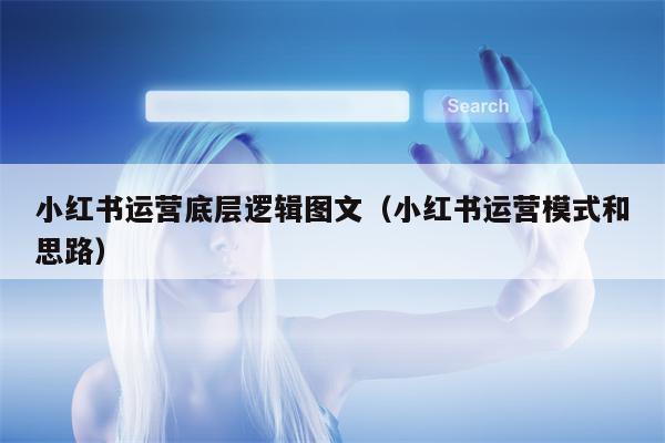 小红书运营底层逻辑图文（小红书运营模式和思路）