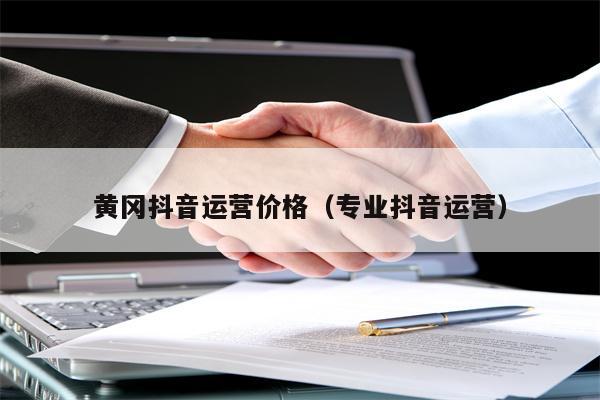 黄冈抖音运营价格（专业抖音运营）