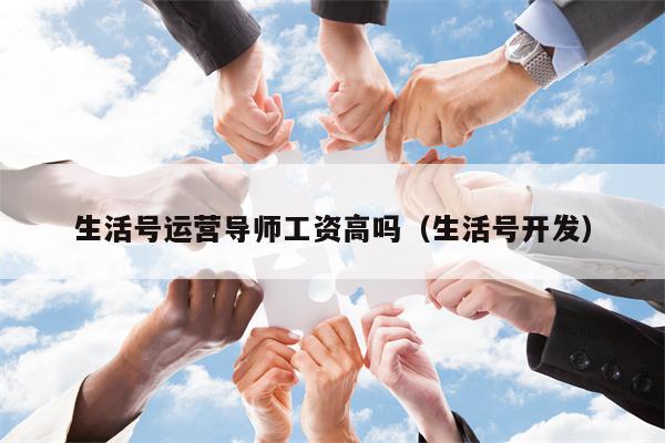 生活号运营导师工资高吗（生活号开发）