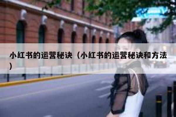 小红书的运营秘诀（小红书的运营秘诀和方法）