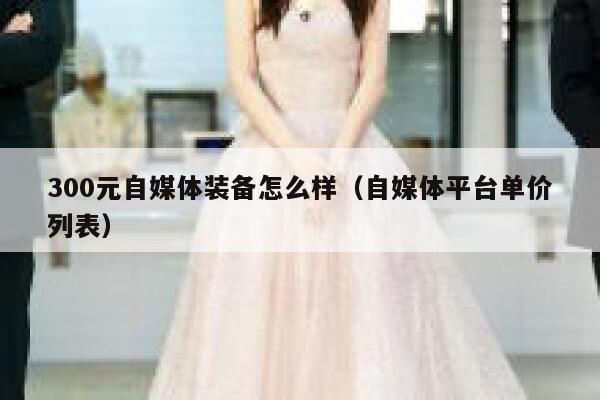 300元自媒体装备怎么样（自媒体平台单价列表）