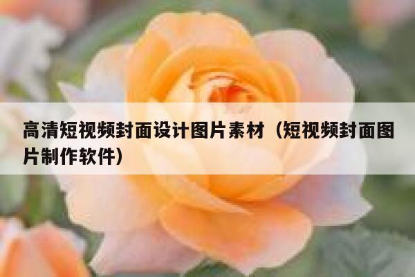 高清短视频封面设计图片素材（短视频封面图片制作软件）