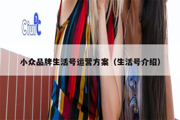 小众品牌生活号运营方案（生活号介绍）