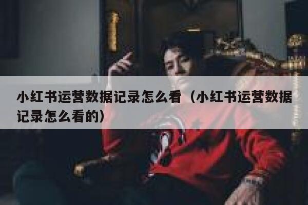 小红书运营数据记录怎么看（小红书运营数据记录怎么看的）