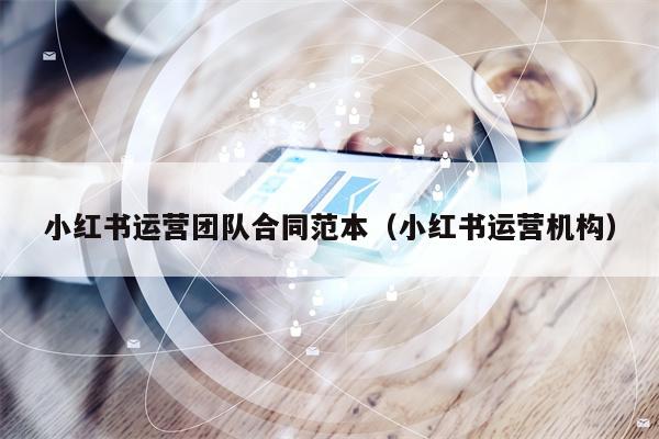 小红书运营团队合同范本（小红书运营机构）
