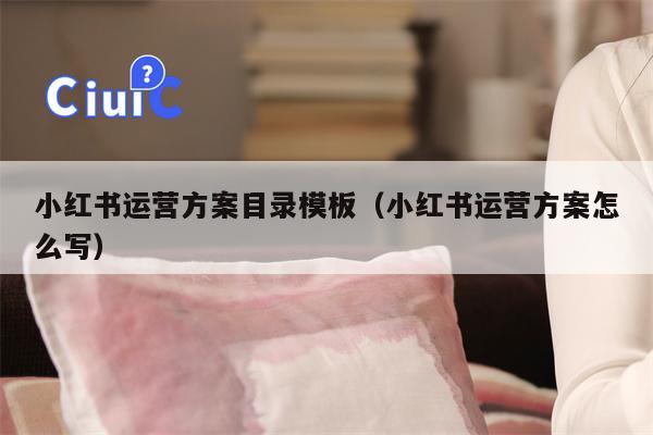 小红书运营方案目录模板（小红书运营方案怎么写）