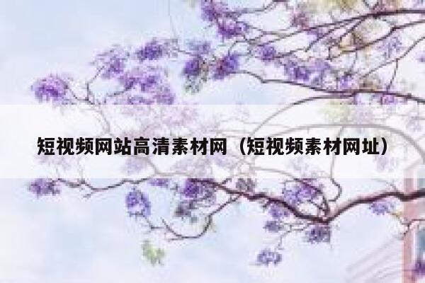 短视频网站高清素材网(短视频素材网址) 短视频网站高清素材网(短视频素材网址)