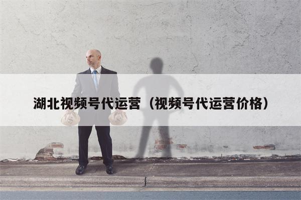 湖北视频号代运营（视频号代运营价格）
