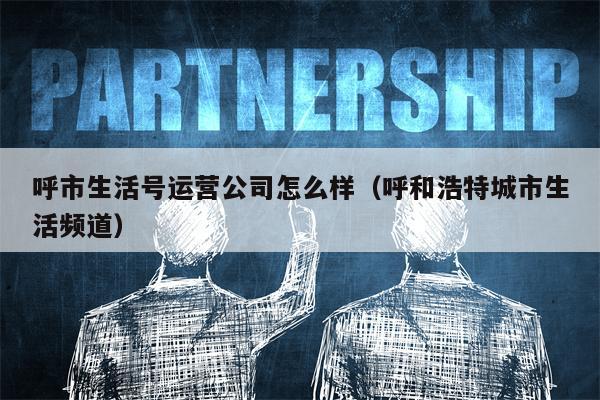 呼市生活号运营公司怎么样（呼和浩特城市生活频道）