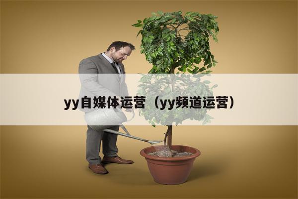 yy自媒体运营（yy频道运营）