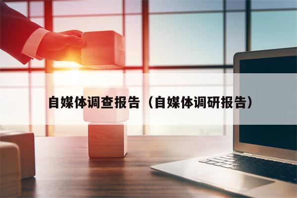 自媒体调查报告（自媒体调研报告）