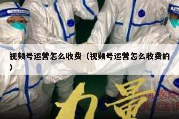 视频号运营怎么收费（视频号运营怎么收费的）