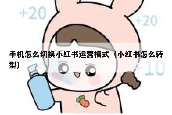 手机怎么切换小红书运营模式（小红书怎么转型）