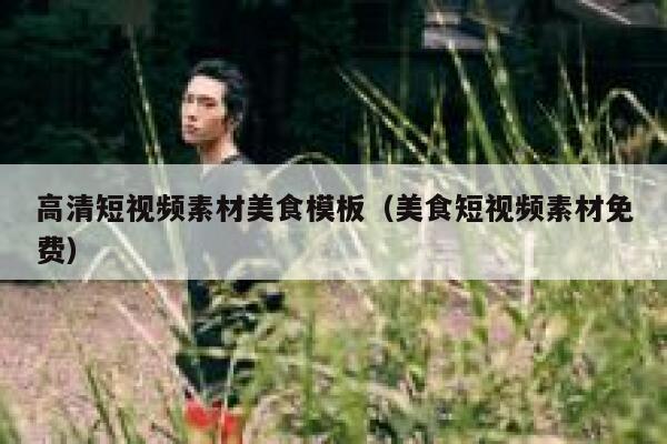 高清短视频素材美食模板（美食短视频素材免费）