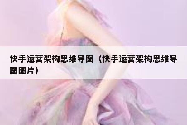 快手运营架构思维导图（快手运营架构思维导图图片）