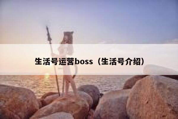 生活号运营boss（生活号介绍）