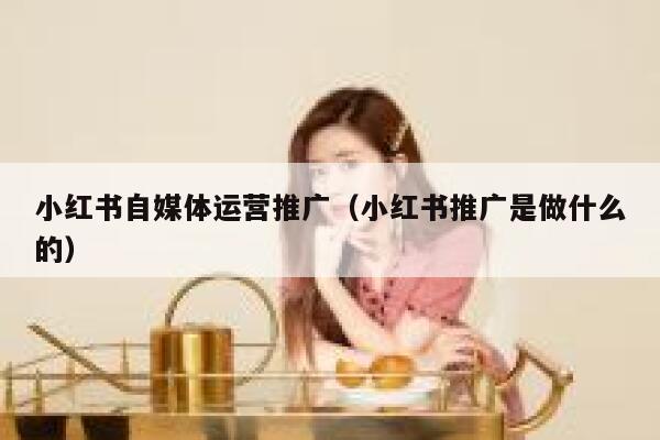 小红书自媒体运营推广（小红书推广是做什么的）