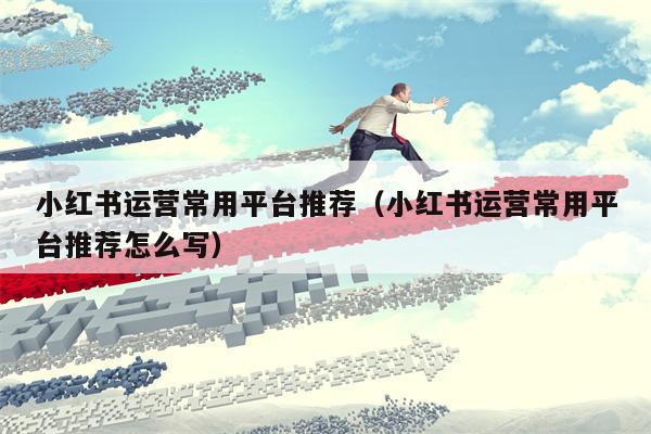 小红书运营常用平台推荐（小红书运营常用平台推荐怎么写）
