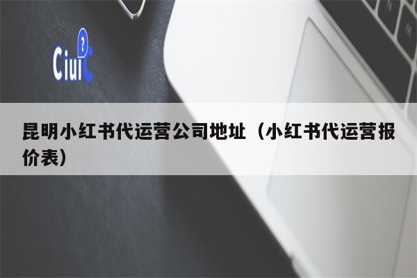 昆明小红书代运营公司地址（小红书代运营报价表）