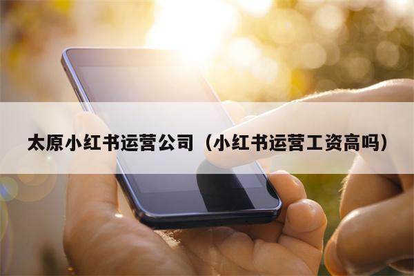 太原小红书运营公司(小红书运营工资高吗)