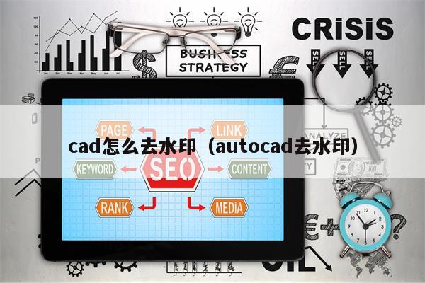 cad怎么去水印（autocad去水印）