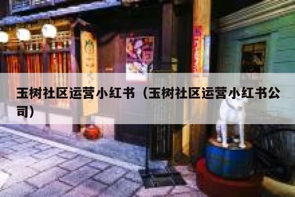 玉树社区运营小红书（玉树社区运营小红书公司）