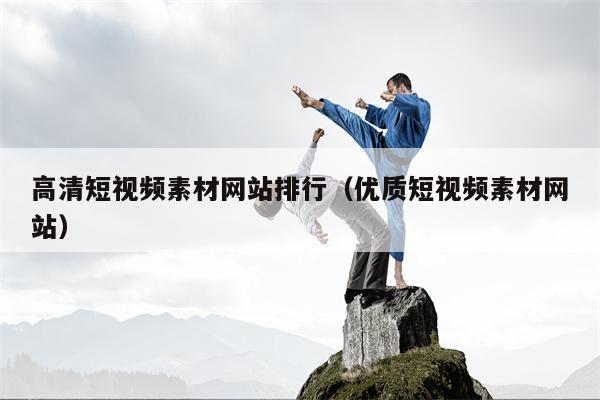 高清短视频素材网站排行（优质短视频素材网站）