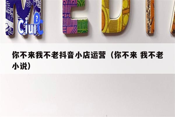 你不来我不老抖音小店运营（你不来 我不老小说）