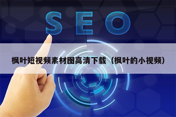 枫叶短视频素材图高清下载（枫叶的小视频）